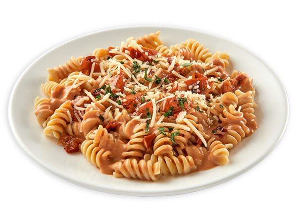 Fusilli con Fileto y Crema