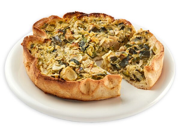 Quiche de Puerro y Champignones