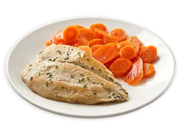Suprema de Pollo con Zanahorias
