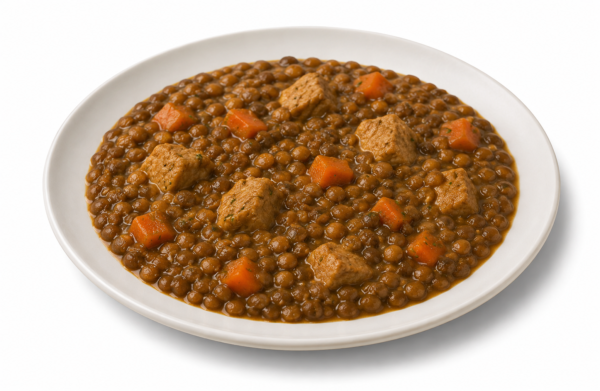 Guiso de lentejas con carne