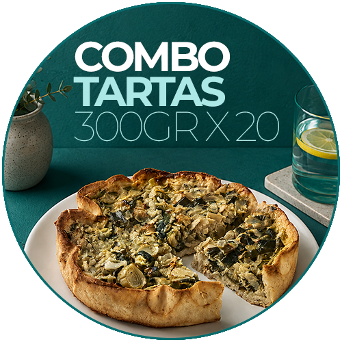 Combo Tartas 300gr x 20